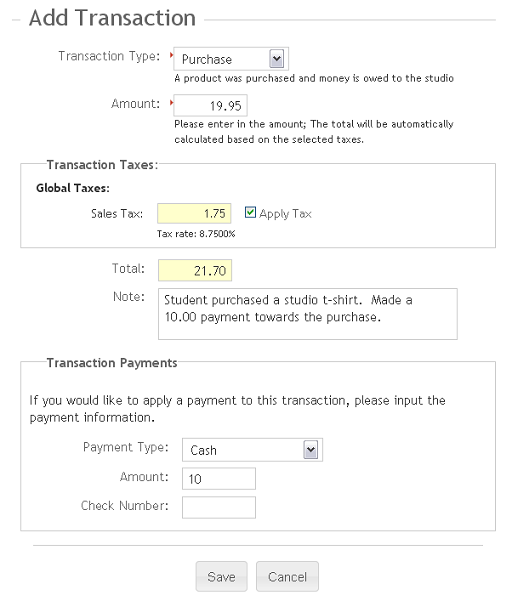 Transaction